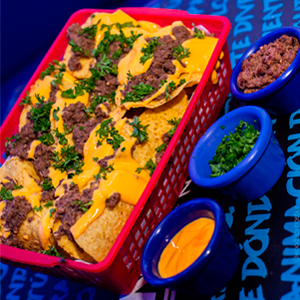 Nachos con chillis Woods